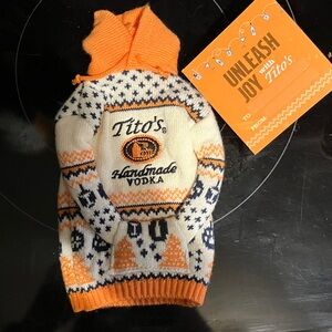 Tito's Handmade Vodka Bottle Sweaters